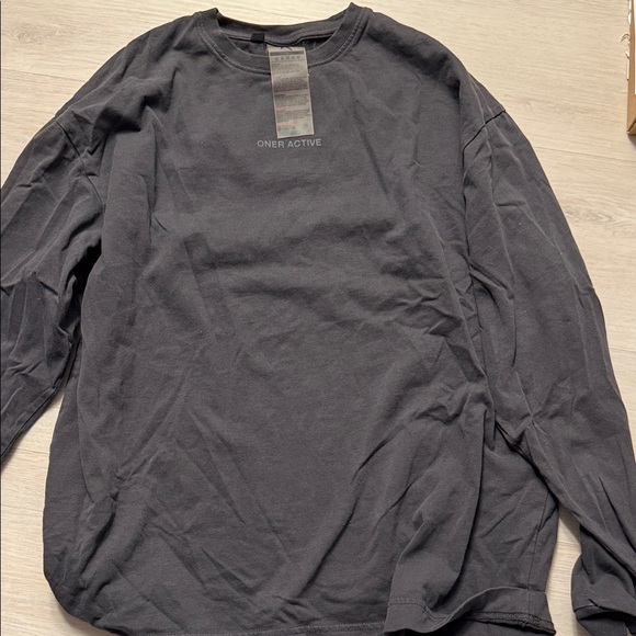 Oner Active Charcoal Long Sleeve Tee - Picture 1 of 4